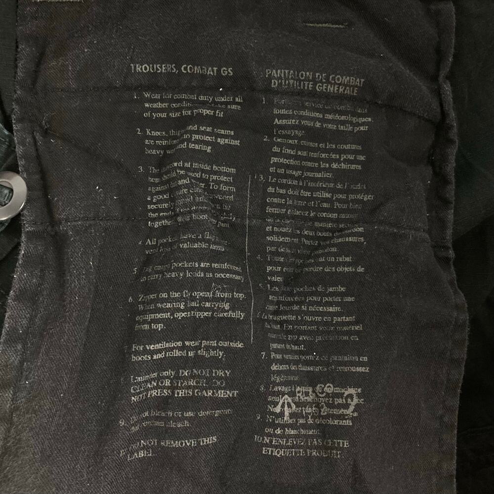NWOT VTG POLO RALPH LAUREN Pants 46Bx32 Combat Cargo FlapPocket 1967 OG 107GS - Picture 11 of 16